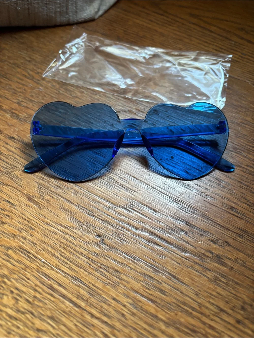 Blue Heart Sunglasses